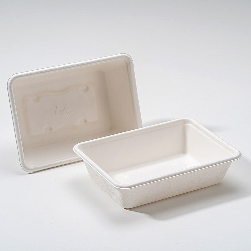 Квадратна коробка Bagasse
